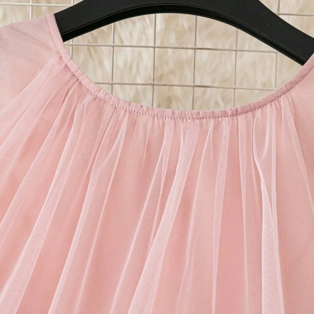 🎀 PLUS Pink Ruffle Dress 🎀 - Picture 2 of 6
